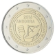 Andorra 2 Euro Münze - 25 Jahre öffentlich-rechtlicher Rundfunk in Andorra 2016 - © European Central Bank