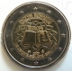 Belgien 2 Euro Münze - 50 Jahre Römische Verträge 2007 -  © eurocollection