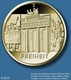 Deutschland 100 Euro Goldmünze - Säulen der Demokratie - Freiheit - G (Karlsruhe) 2022