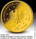 Deutschland 20 Euro Goldmünze - Heimische Vögel - Motiv 6 - Schwarzspecht - G (Karlsruhe) 2021