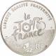 Frankreich 1 1/2 (1,50) Euro Silber Münze 100 Jahre Tour de France - Radrennfahrer 2003 - © NumisCorner.com