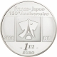 Frankreich 1 1/2 (1,50) Euro Silber Münze 150 Jahre Handelsvertrag mit Japan - Paris und Tokyo 2008 - © NumisCorner.com