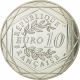 Frankreich 10 Euro Silber Münze - Die Werte der Republik - Asterix II - Gleichheit - Gruppe - Die Trabantenstadt 2015 - © NumisCorner.com
