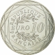 Frankreich 10 Euro Silber Münze - Micky Maus - Micky besucht Frankreich Nr. 04 - Auf der Brücke von Avignon 2018 - © NumisCorner.com