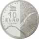 Frankreich 10 Euro Silber Münze - UNESCO Weltkulturerbe - Ufer der Seine - Eiffelturm - Palais de Chaillot 2014 - © NumisCorner.com