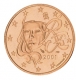 Frankreich 2 Cent Münze 2001 - © Michail