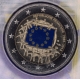 Frankreich 2 Euro Münze - 30 Jahre Europaflagge 2015 im Blister -  © eurocollection