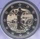 Frankreich 2 Euro Münze - Olympische Sommerspiele Paris 2024 - Die Säerin und der Faustkampf - Pont Neuf 2023 - Coincard Nr. 3 - Gelb - © eurocollection.co.uk