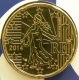 Frankreich 20 Cent Münze 2014