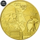Frankreich 5 Euro Goldmünze - Europastern - Renaissance - Leonardo da Vinci 2019 - © NumisCorner.com