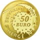 Frankreich 50 Euro Gold Münze 100. Geburtstag von Hergé - Tintin - Tim und Struppi 2007 - © NumisCorner.com