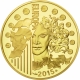 Frankreich 50 Euro Gold Münze - Europa-Serie - Europastern - Frieden in Europa 2015 - © NumisCorner.com