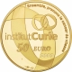 Frankreich 50 Euro Gold Münze Marie Curie - 100 Jahre Curie Institut 2009 - © NumisCorner.com