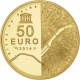 Frankreich 50 Euro Gold Münze - UNESCO Weltkulturerbe - Ufer der Seine - Eiffelturm - Palais de Chaillot 2014 - © NumisCorner.com