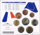 Frankreich Euro Münzen Kursmünzensatz 2008 - Sonder-KMS EU Ratspräsidentschaft - © Zafira