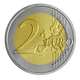 Griechenland 2 Euro Münze - 200 Jahre erste griechische Verfassung 2022 - © Bank of Greece