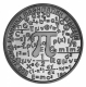 Griechenland 6 Euro Silbermünze - 100 Jahre Griechische Mathematische Gesellschaft - Jahr der Mathematik 2018 - © elpareuro