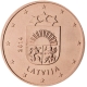 Lettland 5 Cent Münze 2014 - © European Central Bank