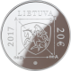 Litauen 20 Euro Silbermünze - 100. Geburtstag von Algirdas Julien Greimas 2017 - © Bank of Lithuania