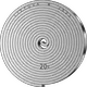 Litauen 20 Euro Silbermünze - Metro Cattolico 350 - 2025 - © Bank of Lithuania