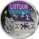 Litauen 5 Euro Silbermünze - Märchen aus meiner Kindheit - Wiegenlied 2025 - © Bank of Lithuania