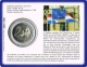 Luxemburg 2 Euro Münze - 30 Jahre Europaflagge - Coincard