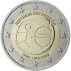 Österreich 2 Euro Münze - 10 Jahre Euro - WWU 2009