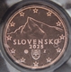 Slowakei 1 Cent Münze 2025 - © eurocollection.co.uk