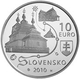 Slowakei 10 Euro Silber Münze UNESCO Weltkulturerbe - Die Holzkirchen im slowakischen Teil des Karpatenbogens 2010 Polierte Platte PP - © National Bank of Slovakia