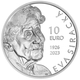 Slowakei 10 Euro Silbermünze - 100. Geburtstag von Eva Siracka 2026 - Polierte Platte - © National Bank of Slovakia