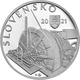 Slowakei 10 Euro Silbermünze - 100 Jahre unterirdisches Wasserkraftwerk in Kremnica 2021 - Polierte Platte - © National Bank of Slovakia