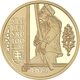 Slowakei 100 Euro Goldmünze - Immaterielles Kulturerbe - Die Fujara und ihre Musik 2021 - © National Bank of Slovakia