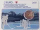 Slowakei 2 Euro Münze - 100. Jahrestag des ersten internationalen Sportturniers auf dem Gebiet der Slowakischen Republik - die Eishockey-Europameisterschaft 2025 - Coincard - © Münzenhandel Renger