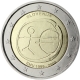 Slowenien 2 Euro Münze - 10 Jahre Euro - WWU - UEM 2009 - © European Central Bank