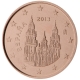 Spanien 1 Cent Münze 2013 -  © European-Central-Bank