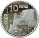 Spanien 10 Euro Silber Münze 150. Geburtstag von Antoni Gaudi - Parque Güell 2002 - © audiepli