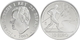 Spanien 10 Euro Silber Münze Olympische Winterspiele in Salt Lake City 2002 - © Uinonah