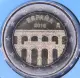 Spanien 2 Euro Münze - UNESCO-Welterbe Altstadt und Aquädukt von Segovia 2016 -  © eurocollection