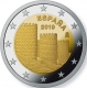 Spanien 2 Euro Münze - UNESCO-Welterbe - Altstadt von Ávila und die Kirchen außerhalb der Stadtmauer 2019 - © Europäische Union 1998–2025