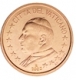 Vatikan 1 Cent Münze 2002 - © Michail