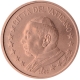 Vatikan 2 Cent Münze 2002 - © European Central Bank