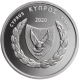 Zypern 5 Euro Silbermünze - Leda und der Schwan 2020 - © Central Bank of Cyprus