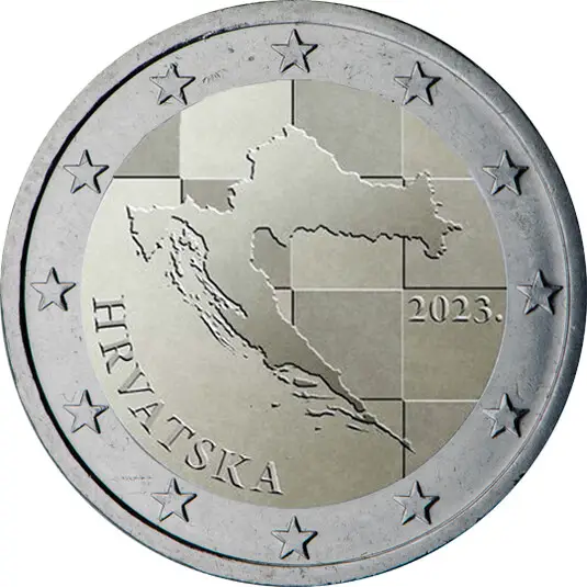 Kroatien Euro Kursmünzen 2023 ᐅ Wert, Infos und Bilder bei euromuenzen.tv