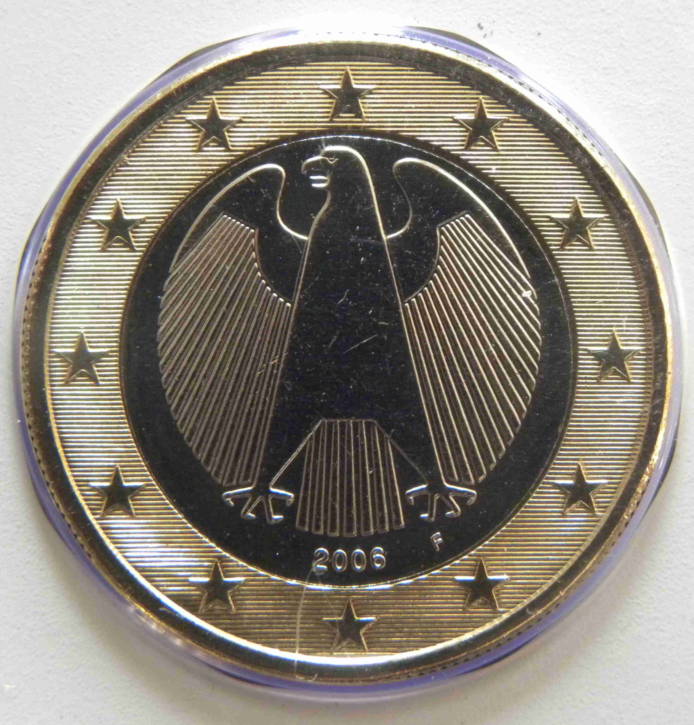 Deutschland 1 Euro Münze 2006 F - euro-muenzen.tv - Der Online