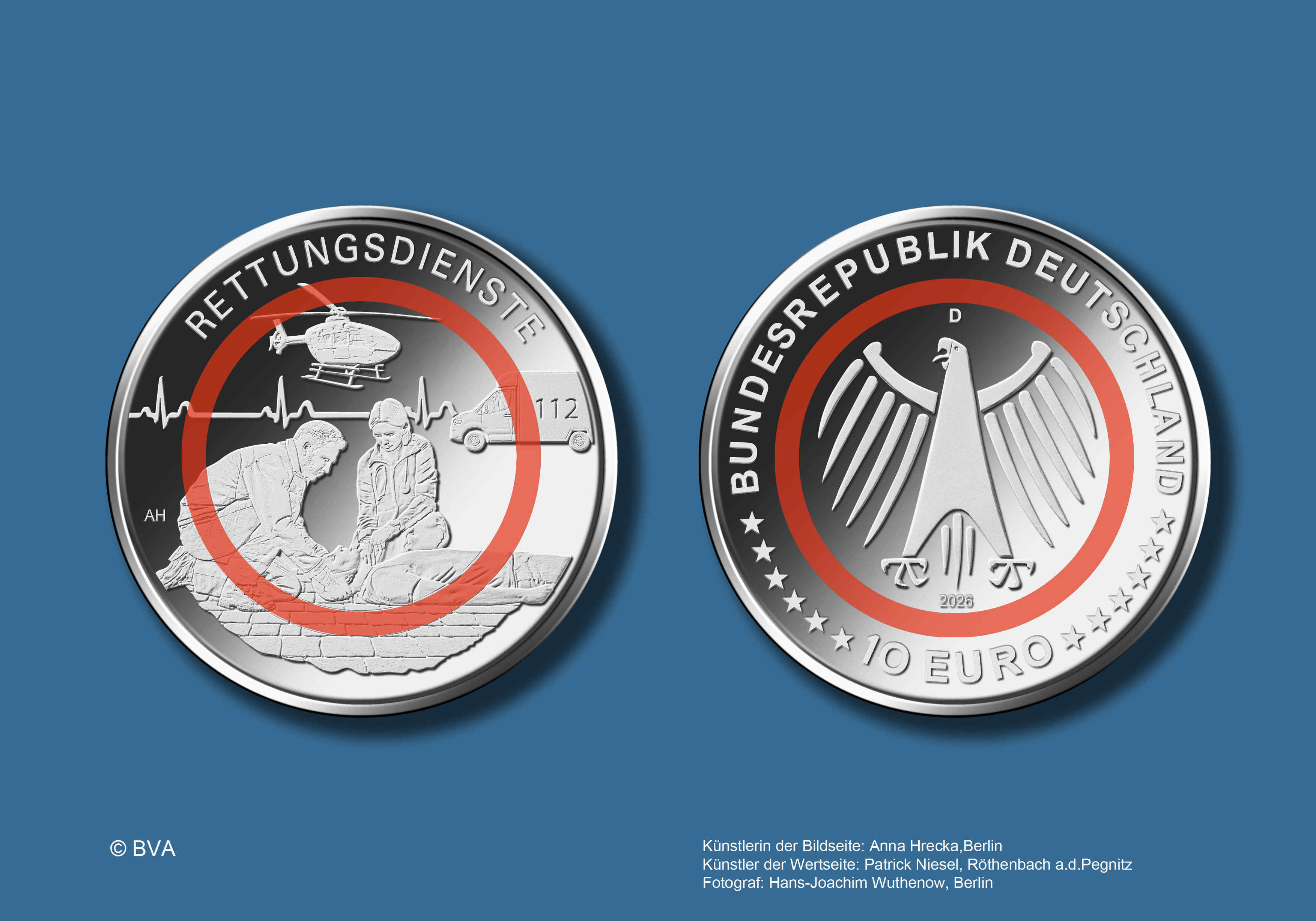 Deutschland 10 Euro Gedenkm nze Im Dienst Der Gesellschaft 