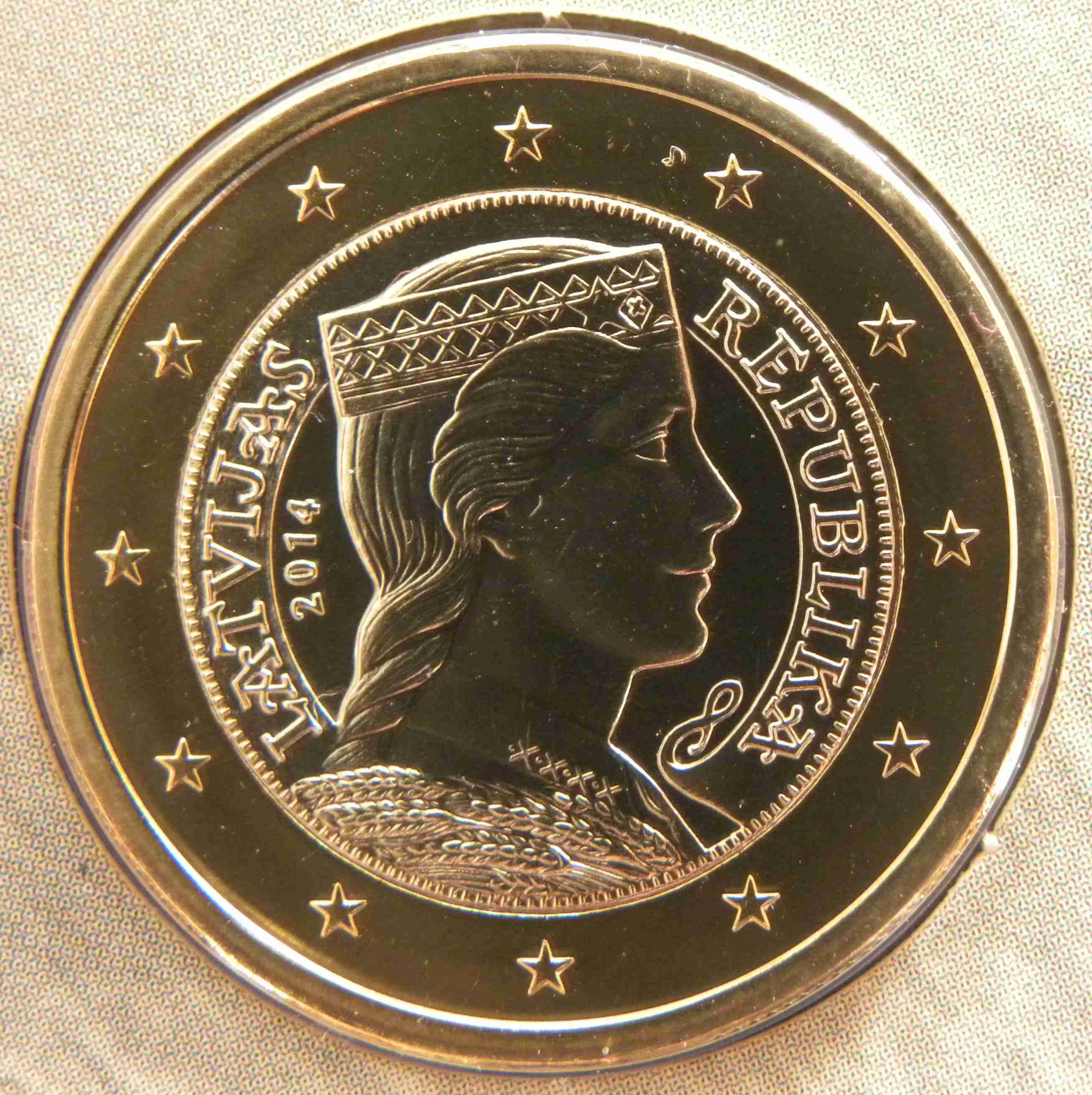 Lettland 1 Euro Münze 2014 - euro-muenzen.tv - Der Online Euromünzen