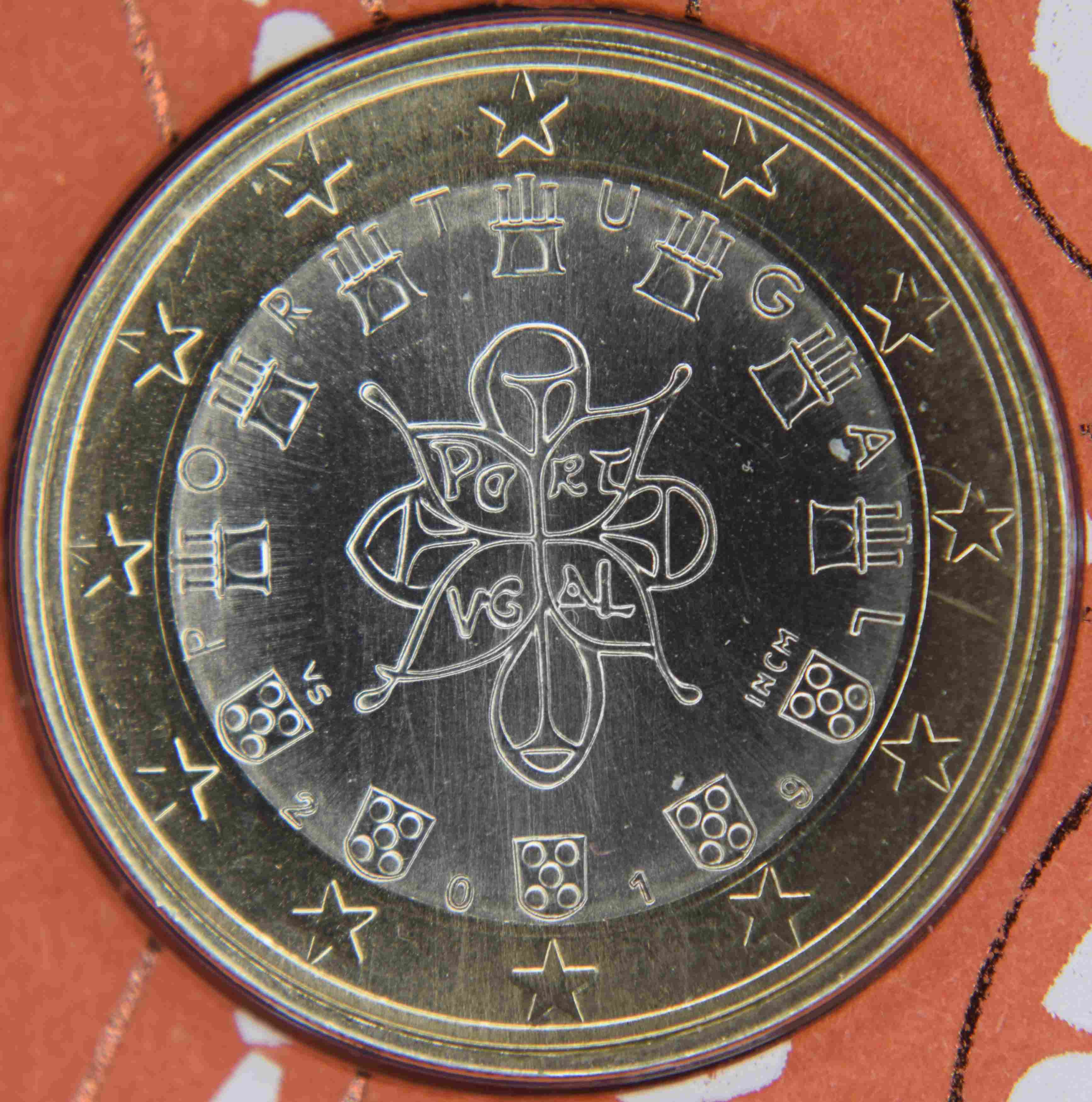 Portugal 1 Euro Münze 2019 - euro-muenzen.tv - Der Online Euromünzen