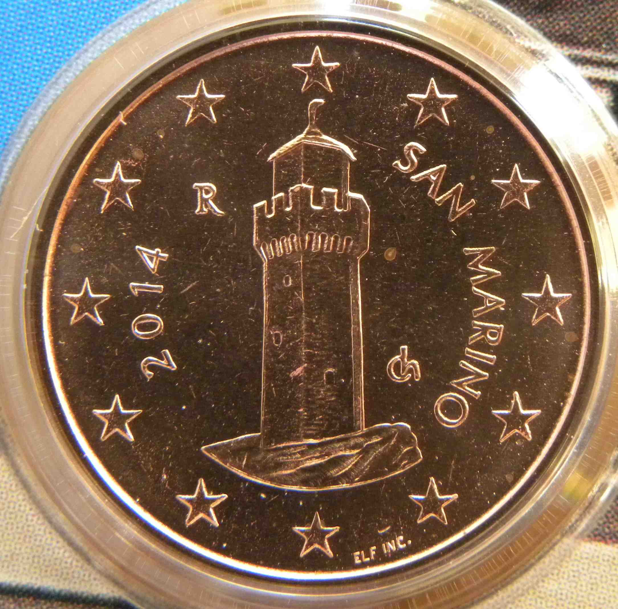 San Marino 1 Cent Münze 2014 - euro-muenzen.tv - Der Online Euromünzen