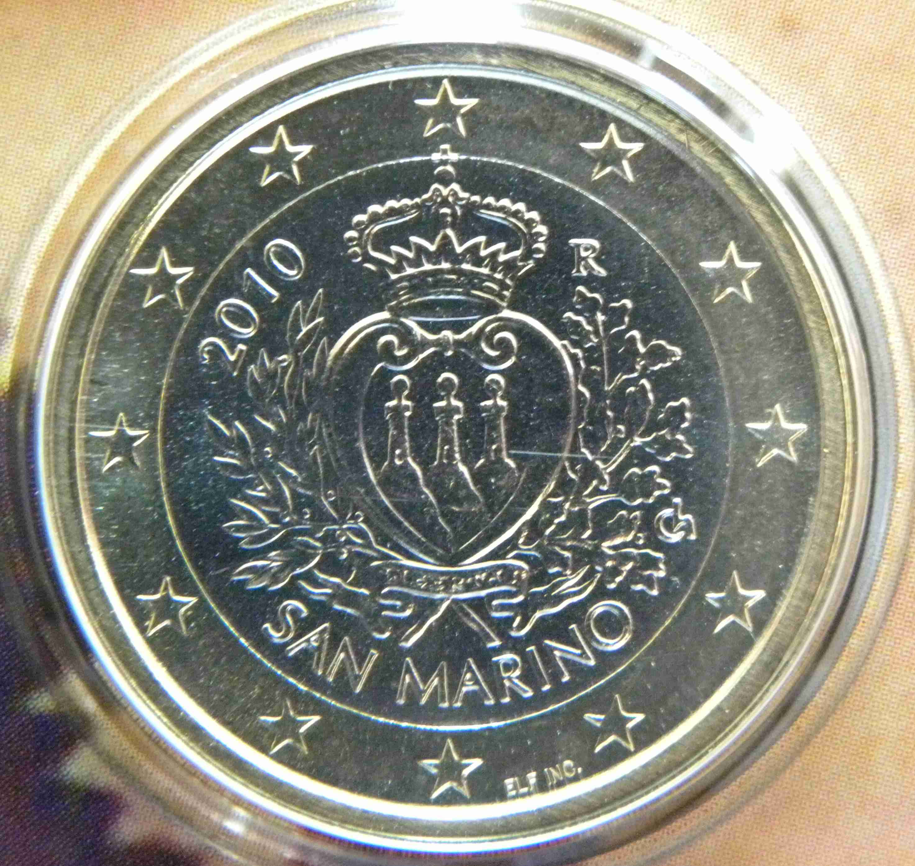 San Marino 1 Euro Münze 2010 - euro-muenzen.tv - Der Online Euromünzen