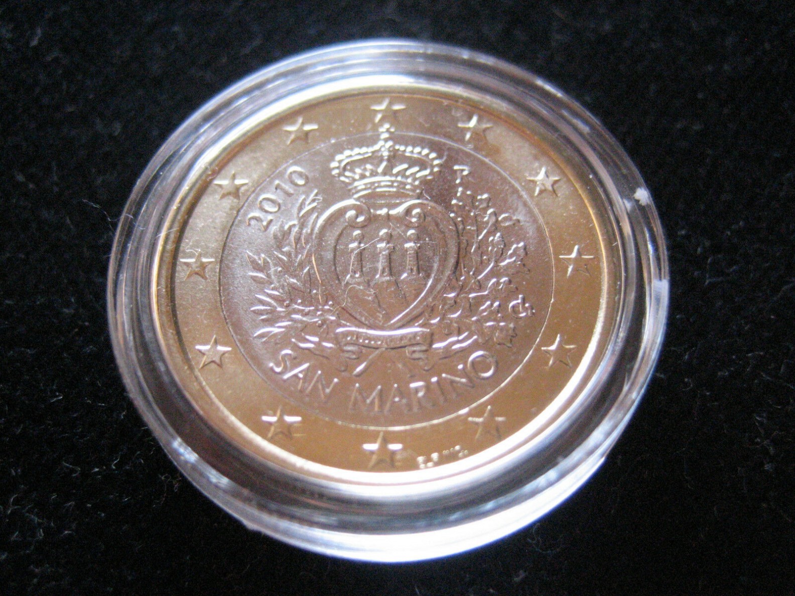Евро январь 2023. ЮАР запайка 2010 монеты.